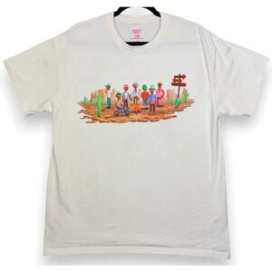 GOLF WANG Tyler the Creator Shirt White L White Claymation Coachella 2024 Merch